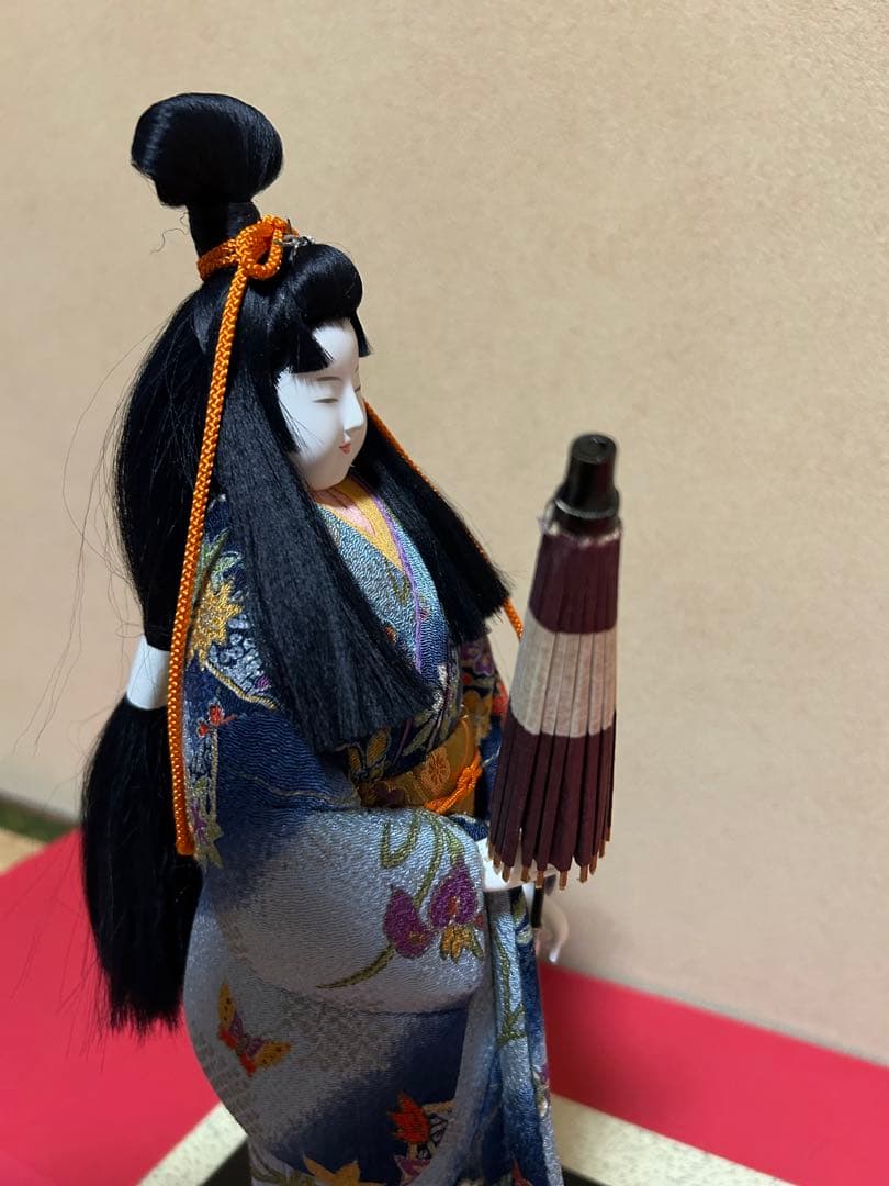 真多呂人形　木目込み人形　雨あがり