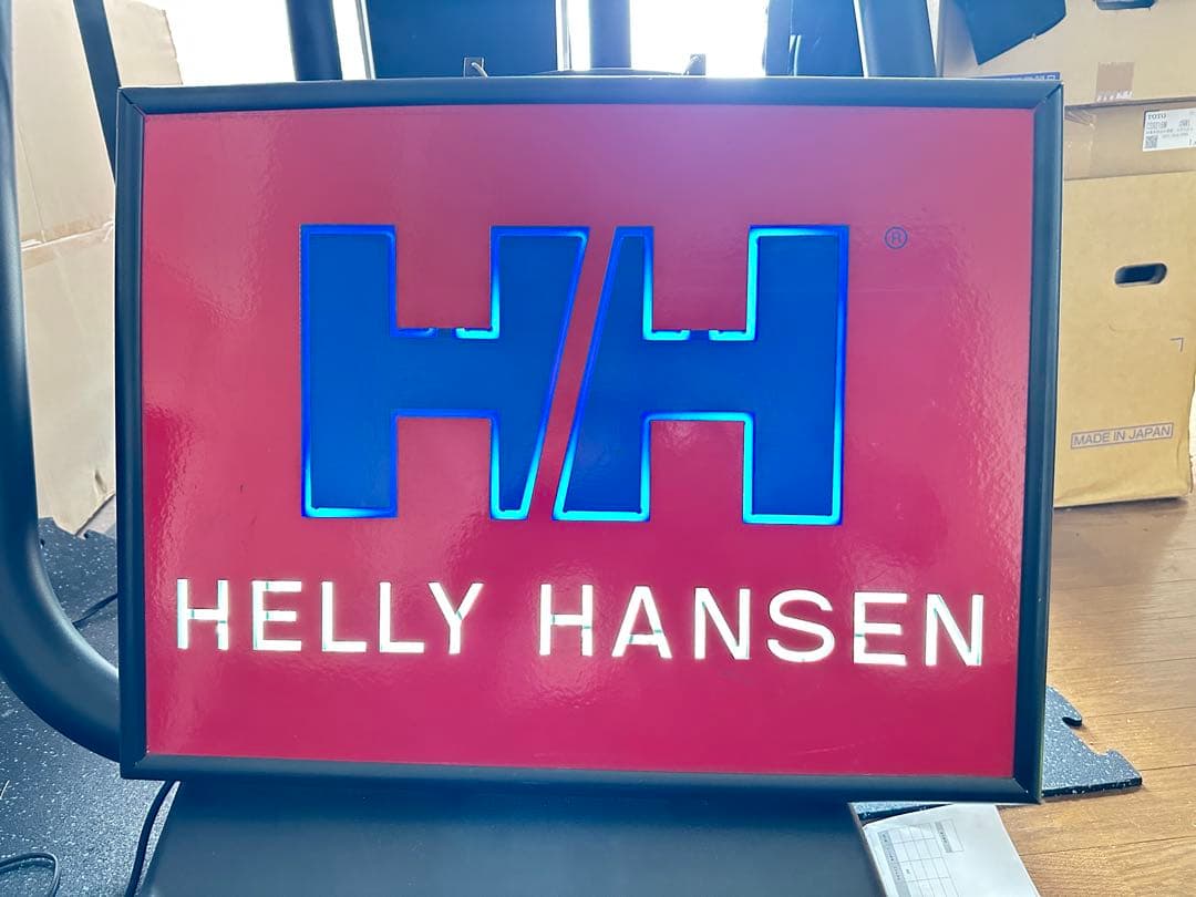 【非売品　レア】 Helly Hansen GasTube看板 期間限定販売