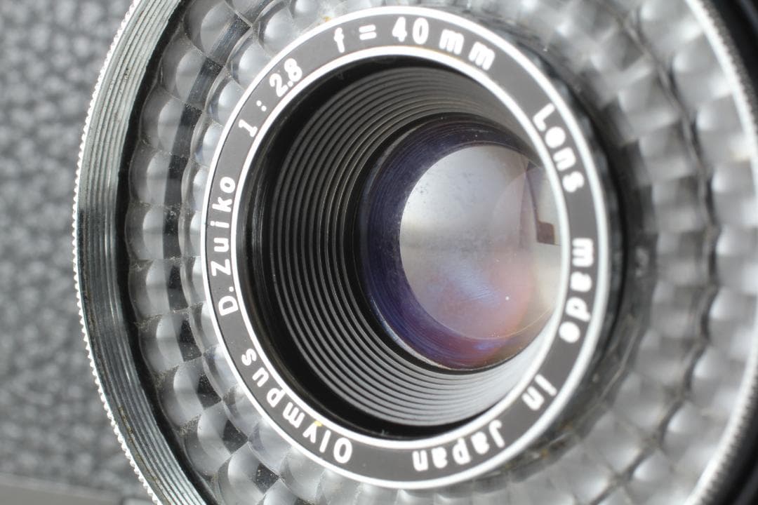 【整備済　美品】ブラック オリンパス Trip35 8露出計OK #1252