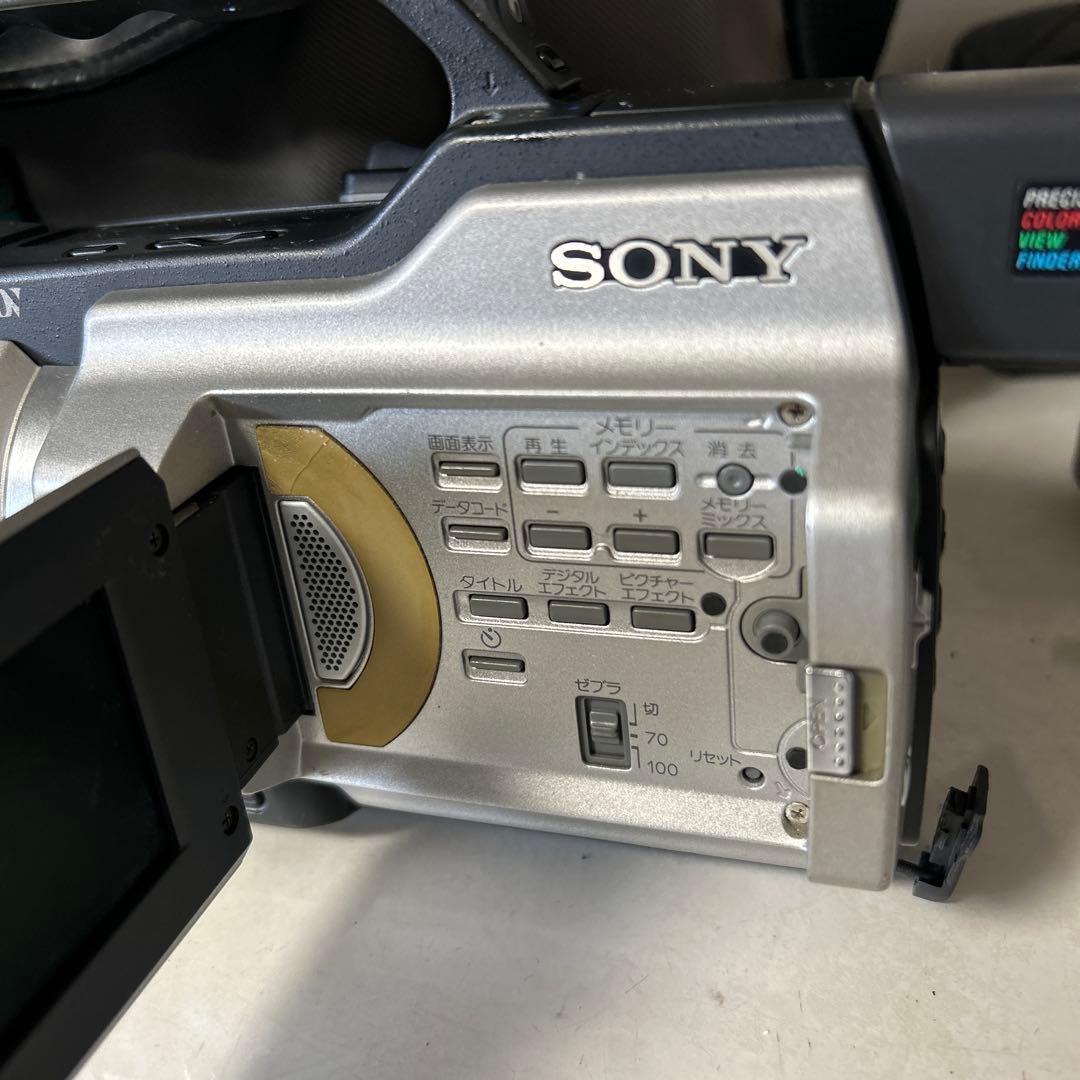 【ジャンク/故障品】ソニーDCR-VX2000 ビデオカメラ＋AC-VQ850