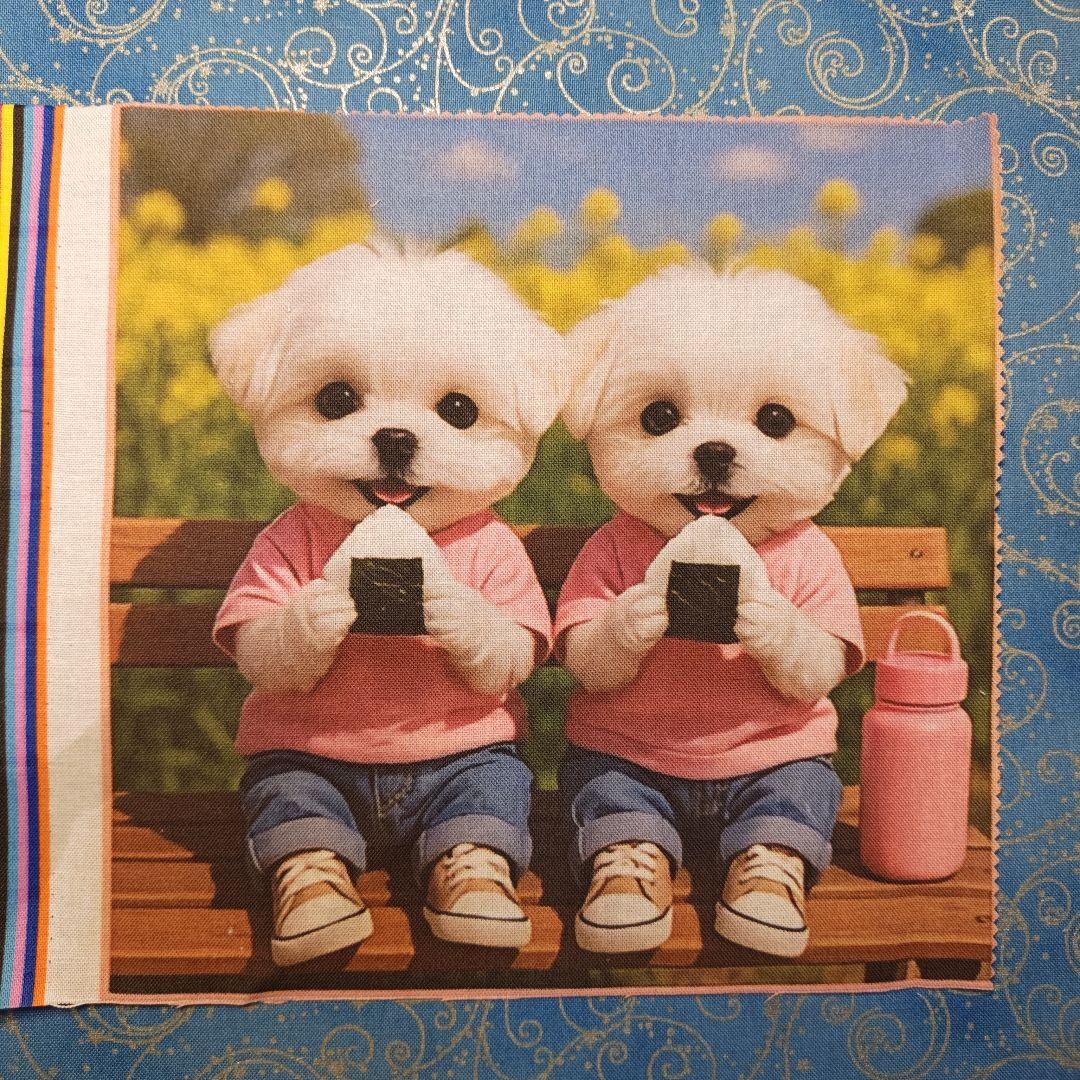 mafuyu　パネル　マルチーズちゃん柄19枚+19枚+12枚＝50枚