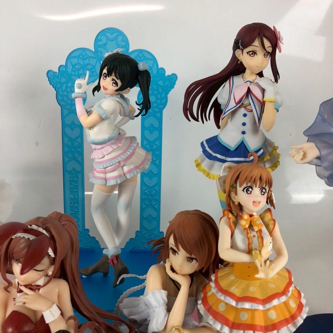 アイマス＆ラブライブ 美少女フィギュア11体セット 乙倉悠貴 夏葉 高海千歌