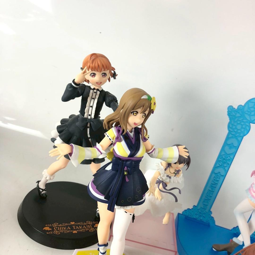 アイマス＆ラブライブ 美少女フィギュア11体セット 乙倉悠貴 夏葉 高海千歌