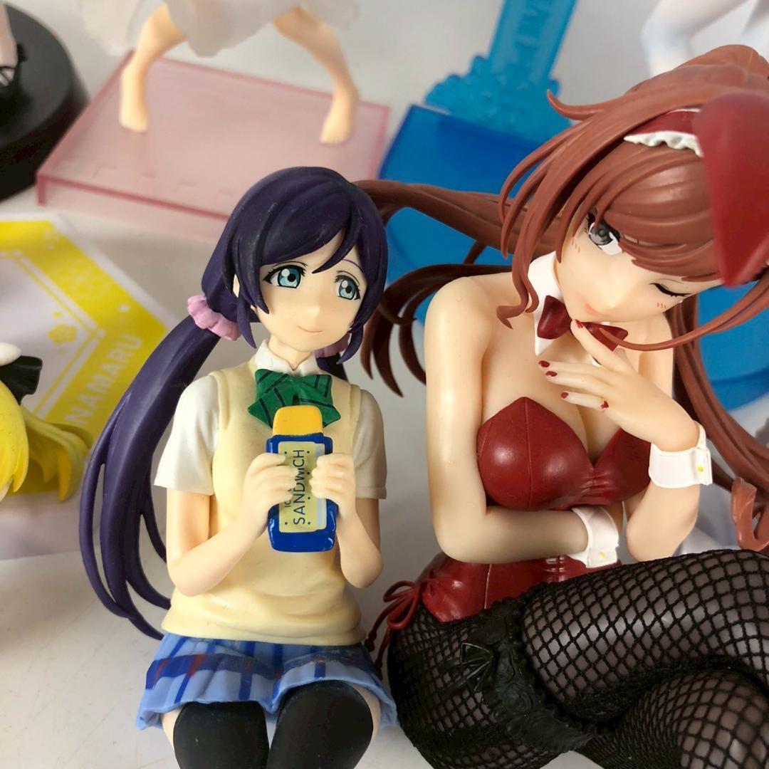 アイマス＆ラブライブ 美少女フィギュア11体セット 乙倉悠貴 夏葉 高海千歌