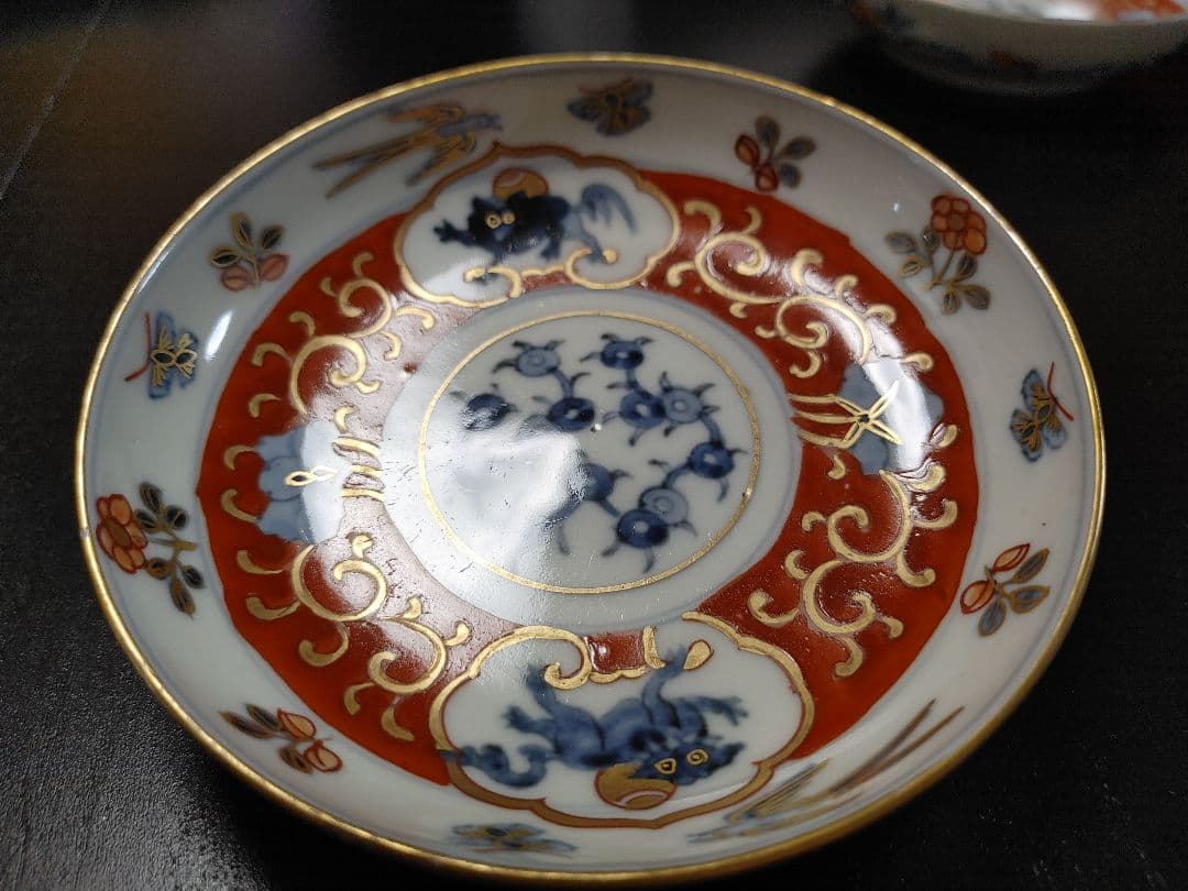 明治時代　古伊万里　小皿　5客