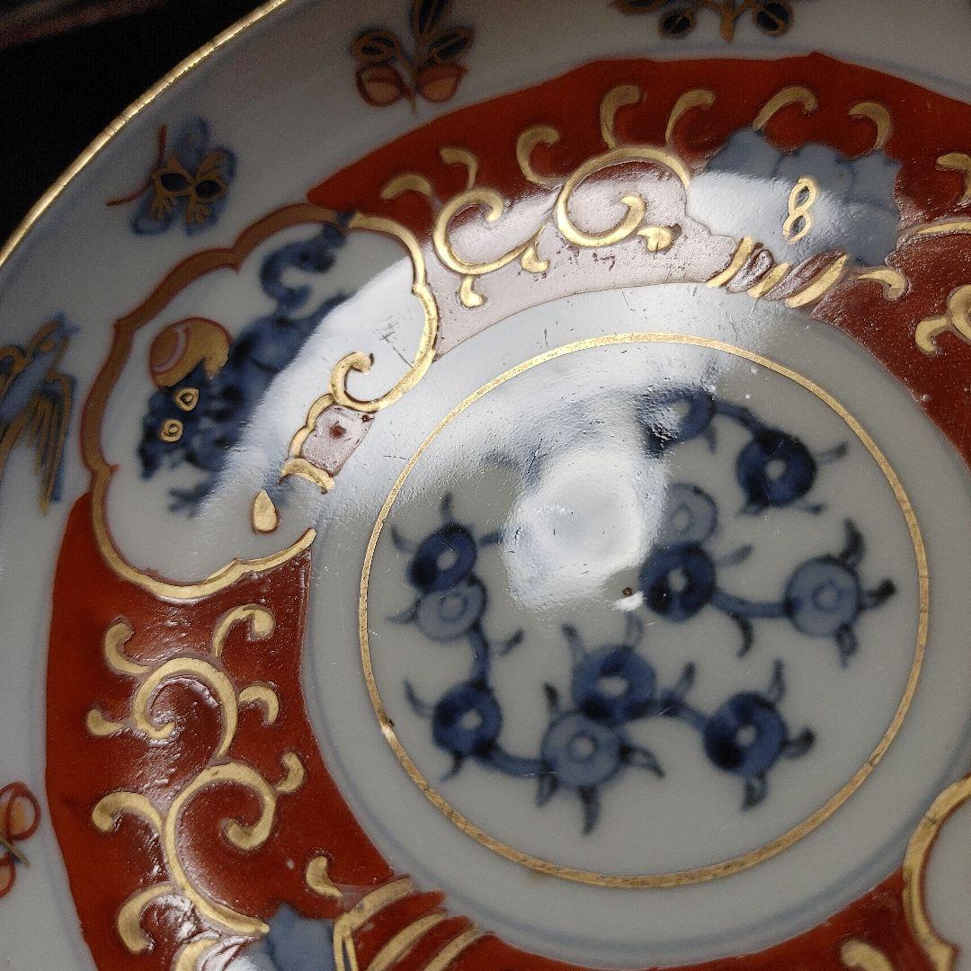 明治時代　古伊万里　小皿　5客