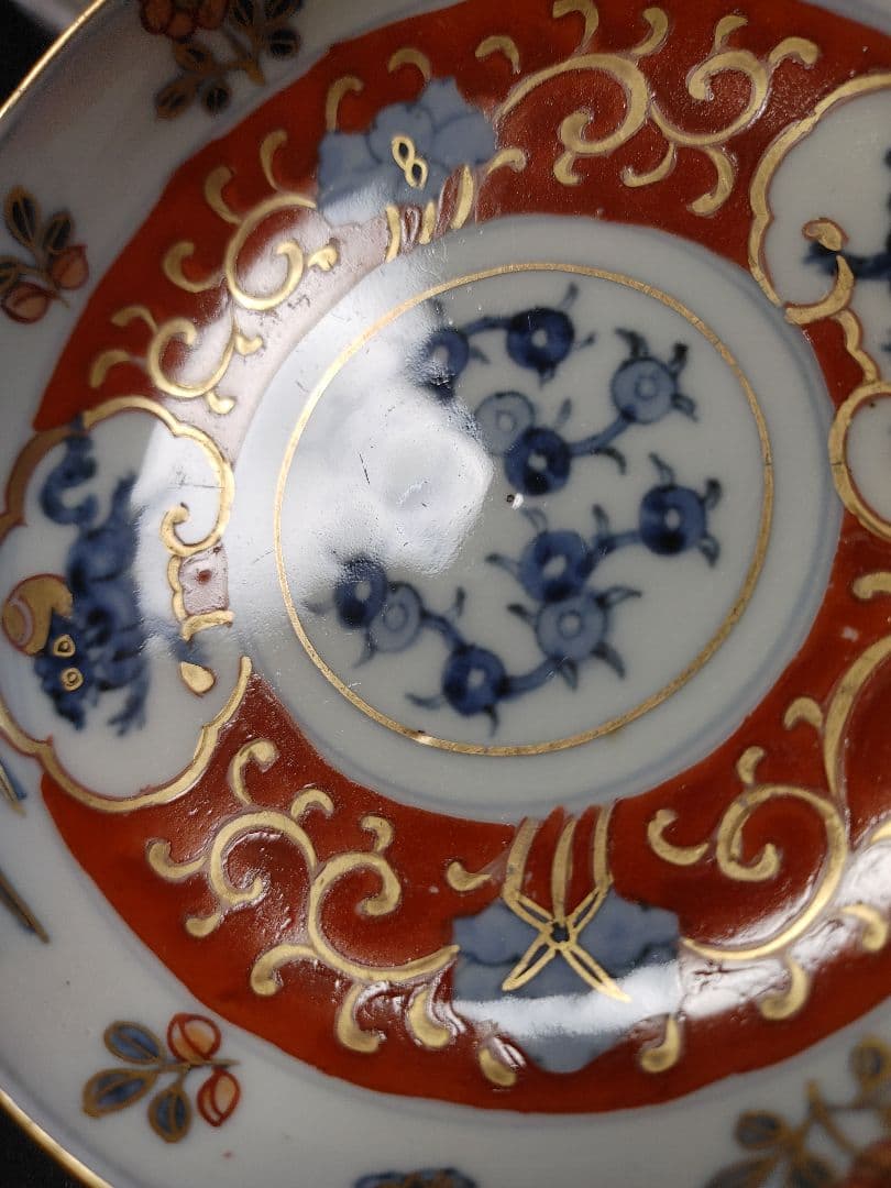 明治時代　古伊万里　小皿　5客
