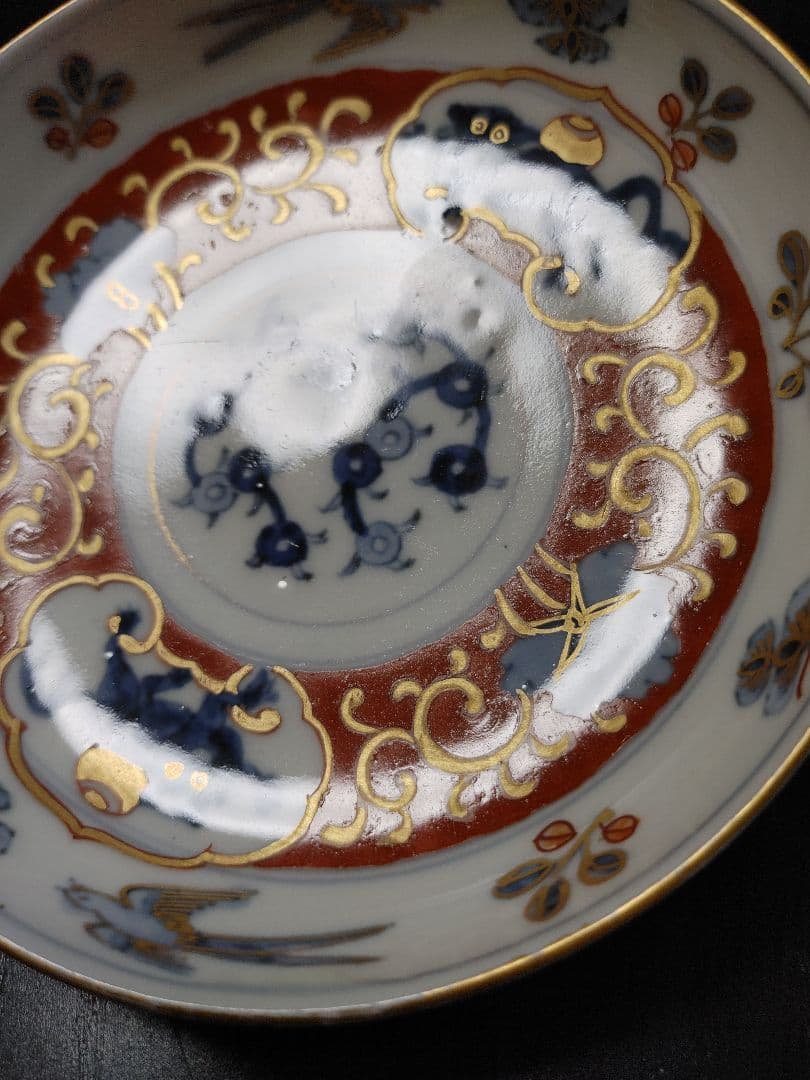 明治時代　古伊万里　小皿　5客