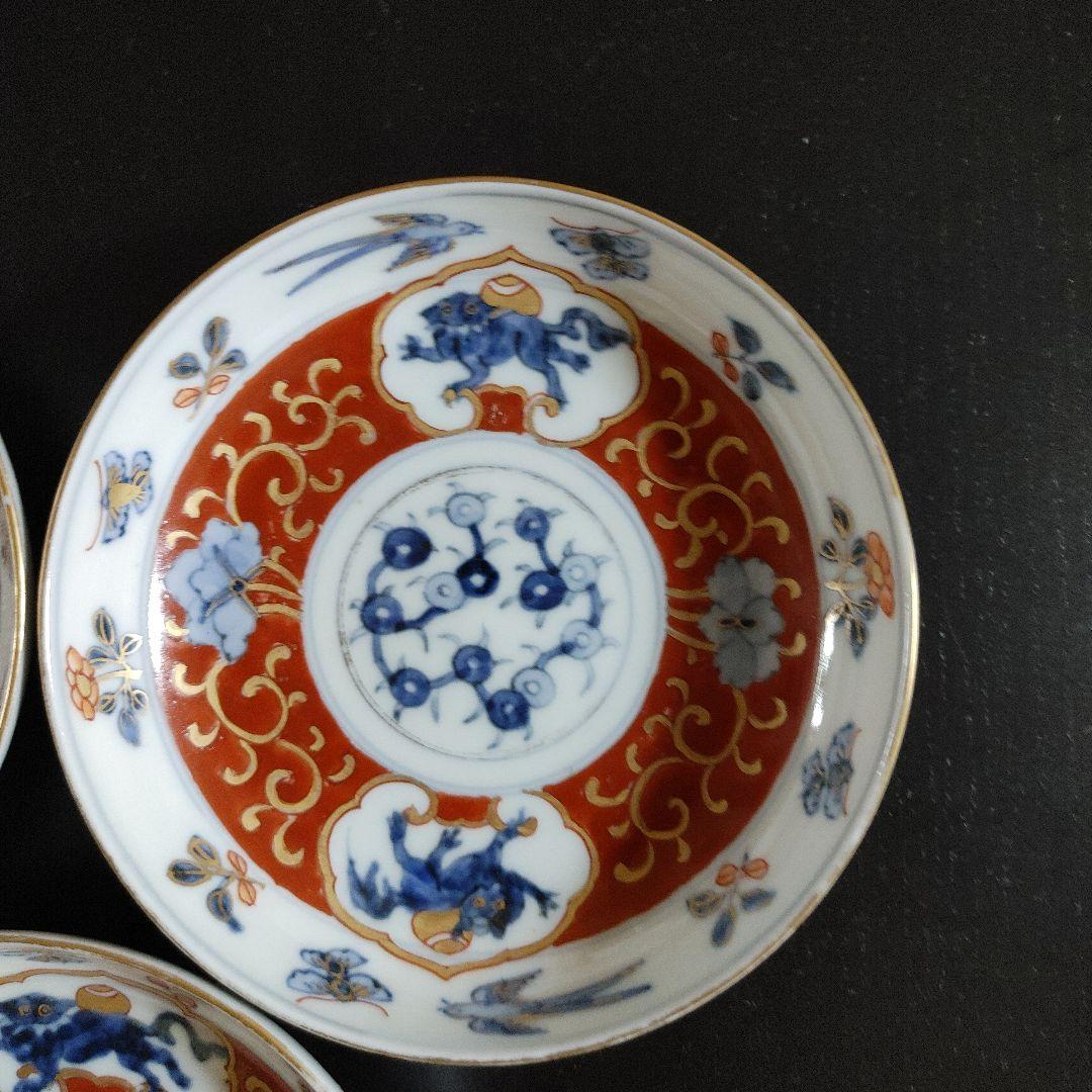 明治時代　古伊万里　小皿　5客