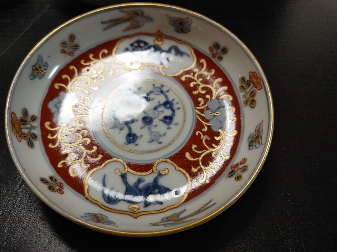 明治時代　古伊万里　小皿　5客