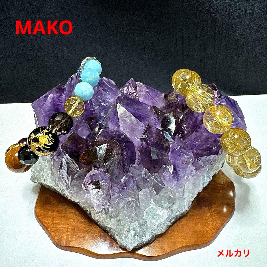 M1629☆アメジストクラスター1.1Kg☆天然石　原石☆N50202-A