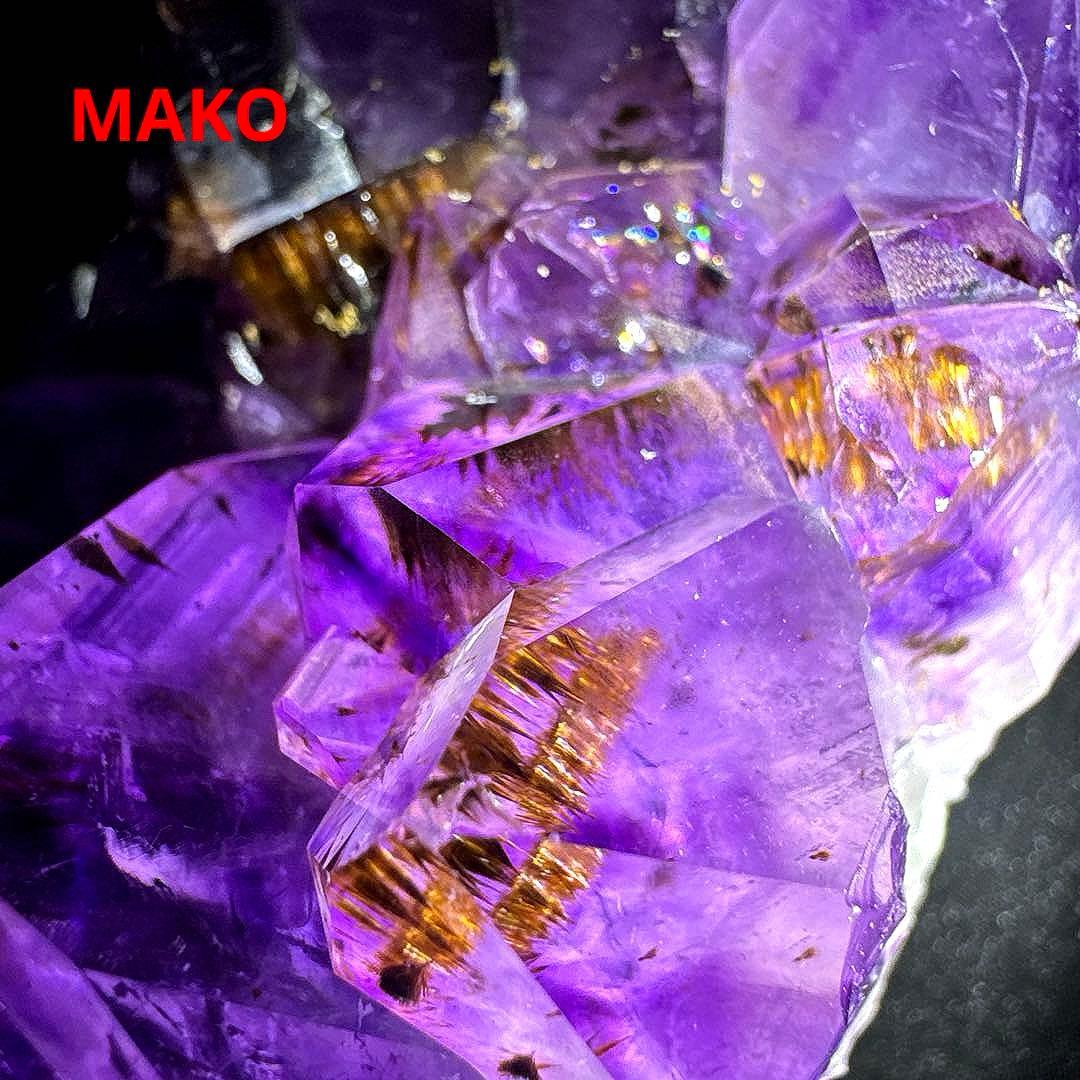 M1629☆アメジストクラスター1.1Kg☆天然石　原石☆N50202-A