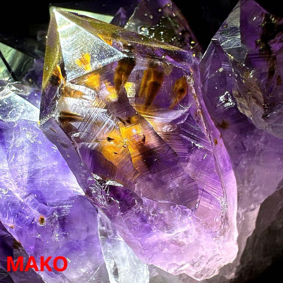 M1629☆アメジストクラスター1.1Kg☆天然石　原石☆N50202-A