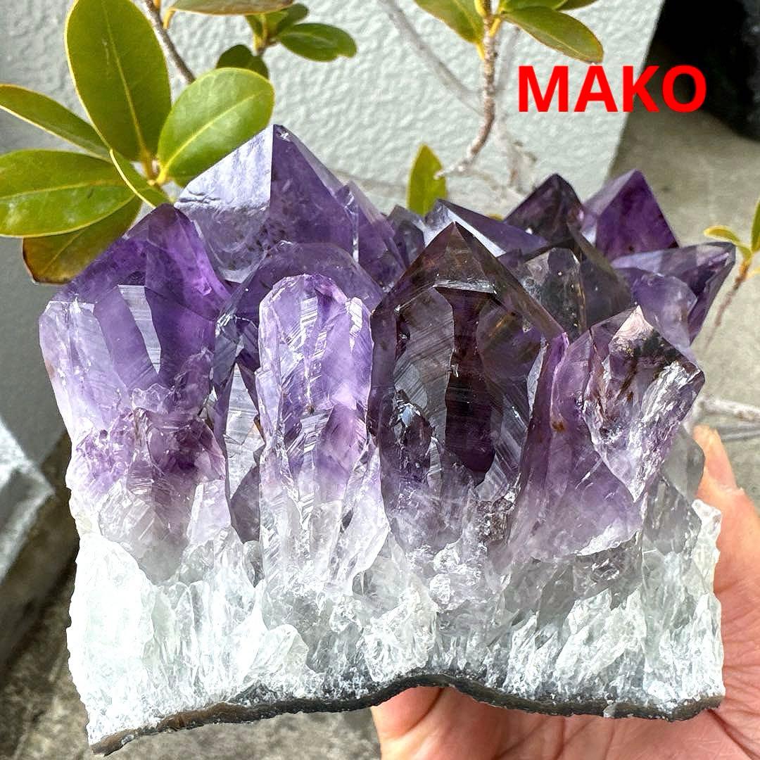 M1629☆アメジストクラスター1.1Kg☆天然石　原石☆N50202-A