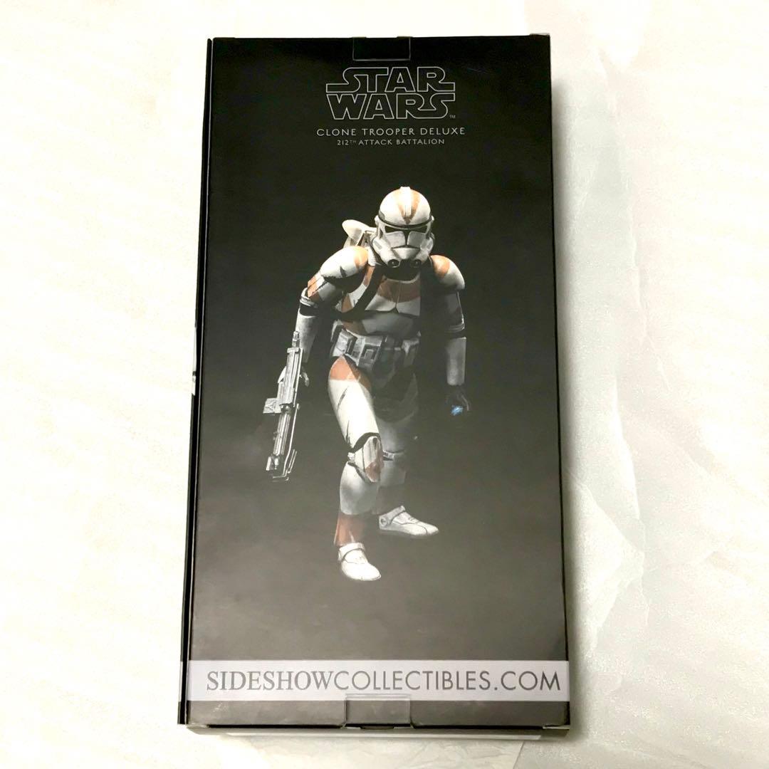 サイドショウ 1/6 スターウォーズ クローン・トルーパー（第212大隊)限定版