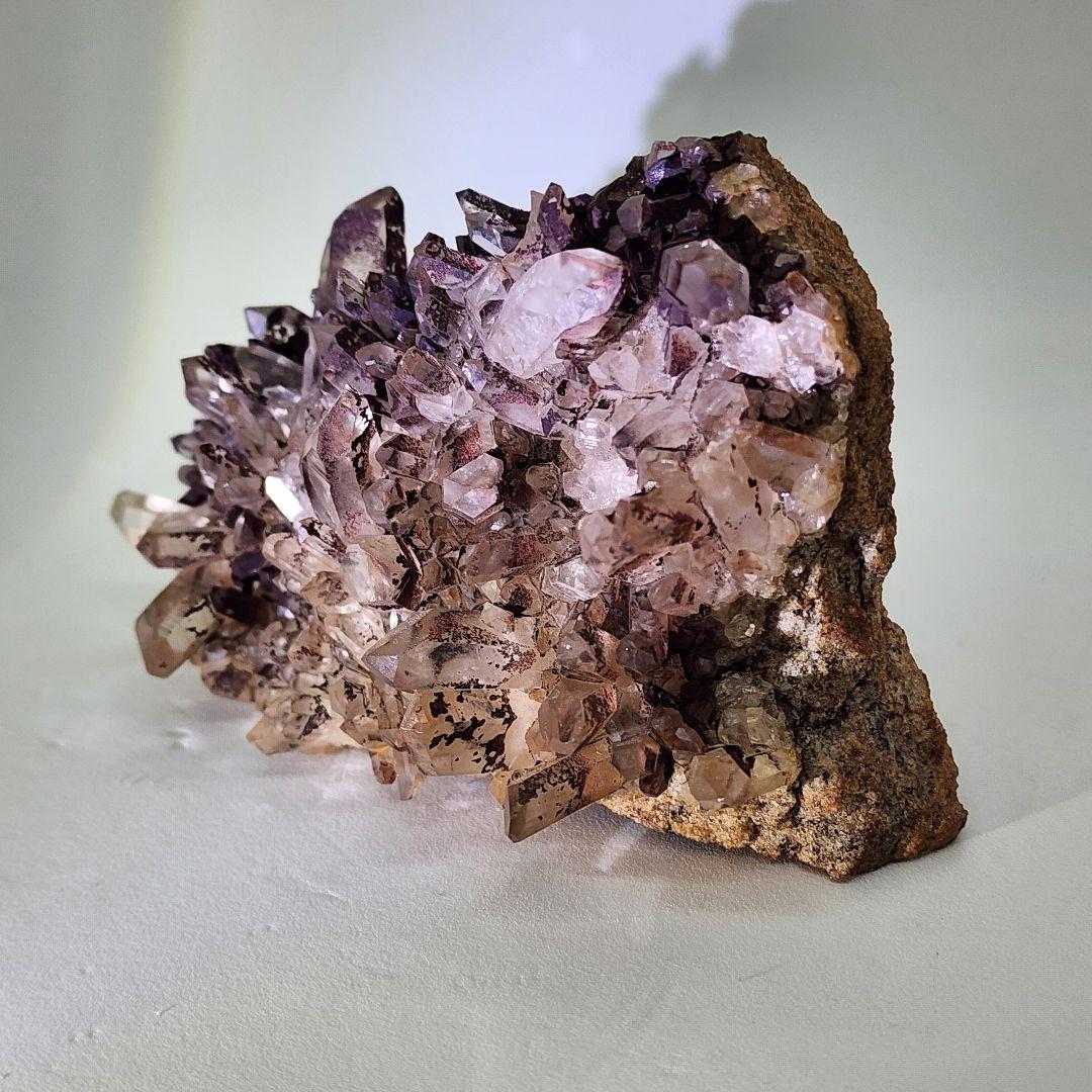 【希少】赤水晶レッドファントム かっこいいクラスター