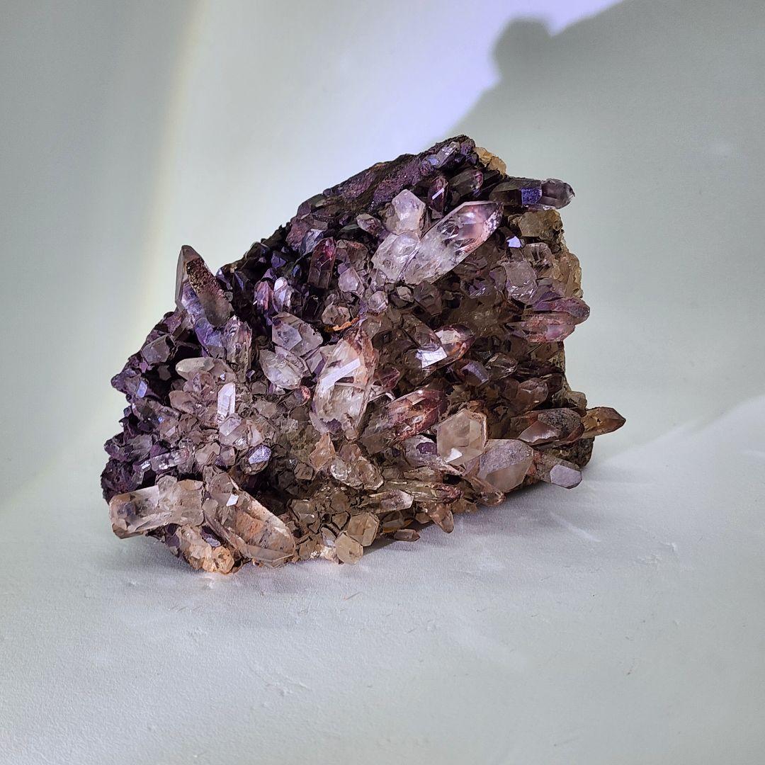 【希少】赤水晶レッドファントム かっこいいクラスター