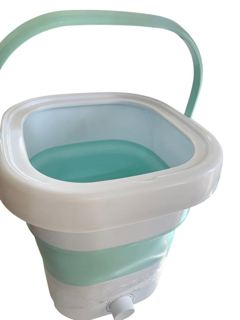 新品 天使のランドリー 折りたたみ洗濯機 ミントブルー