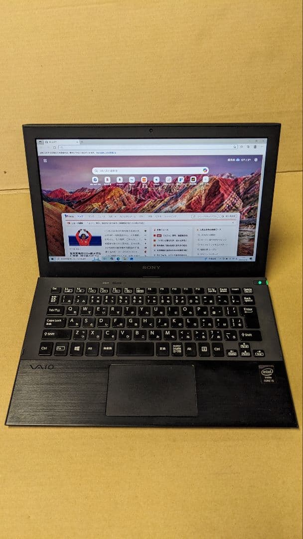 Windowsノート本体 Sony VAIO SVP112A1CN i5 SSD