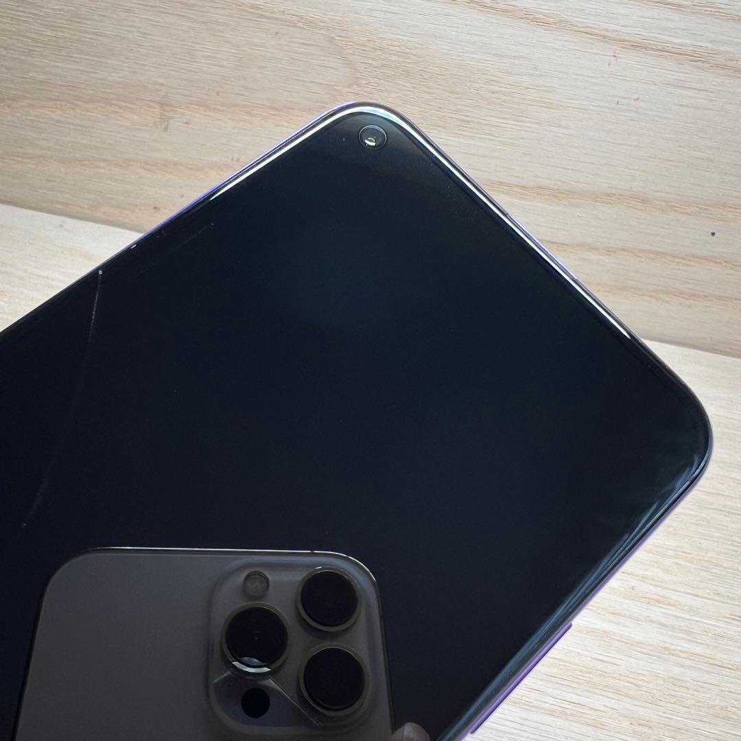 HUAWEI nova 5T本体 画面割れ S64
