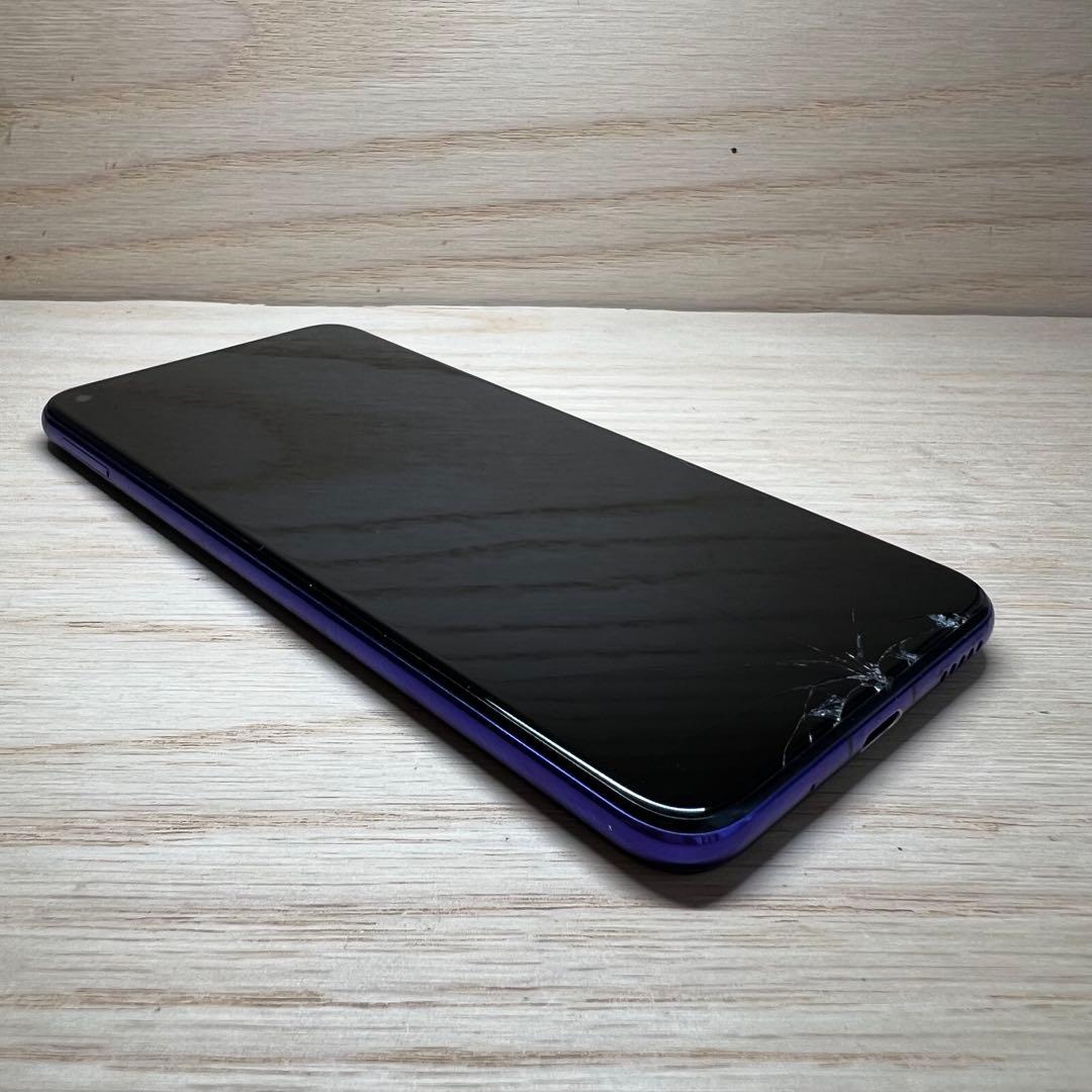 HUAWEI nova 5T本体 画面割れ S64