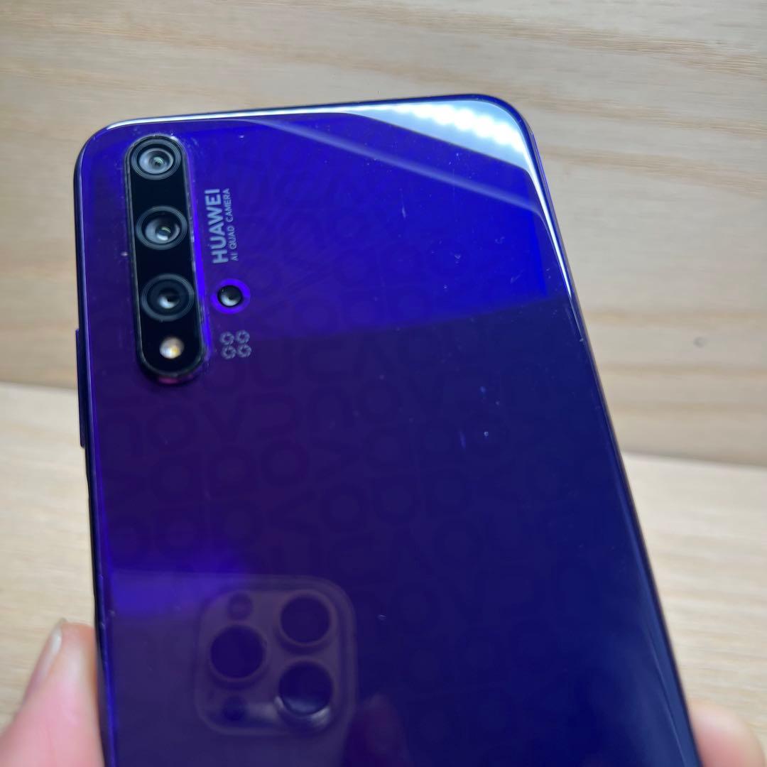 HUAWEI nova 5T本体 画面割れ S64