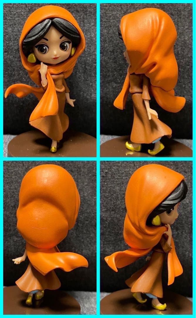 qposket petit ディズニー ベル アリエル ムーラン ジャスミン