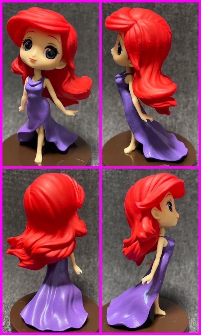 qposket petit ディズニー ベル アリエル ムーラン ジャスミン