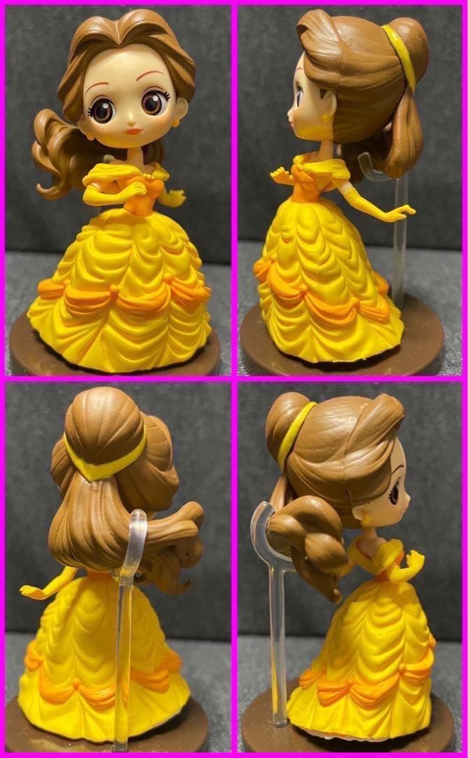 qposket petit ディズニー ベル アリエル ムーラン ジャスミン