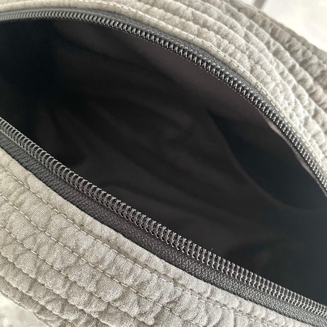 ボストンバッグ ヌビバッグ　グレー　ハンドメイド