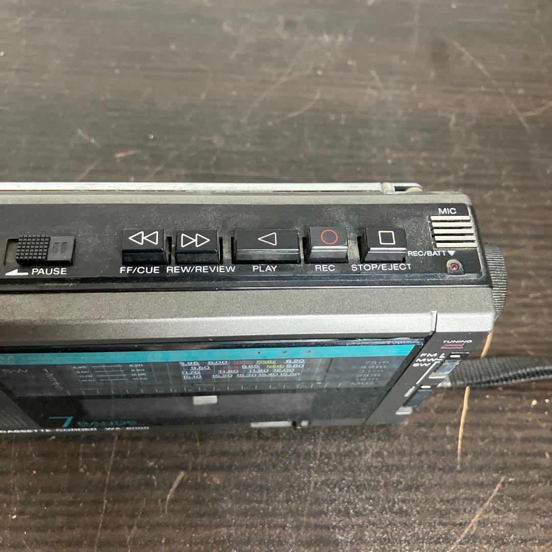 SONY WA-8600 7バンドラジオ・カセットコーダー