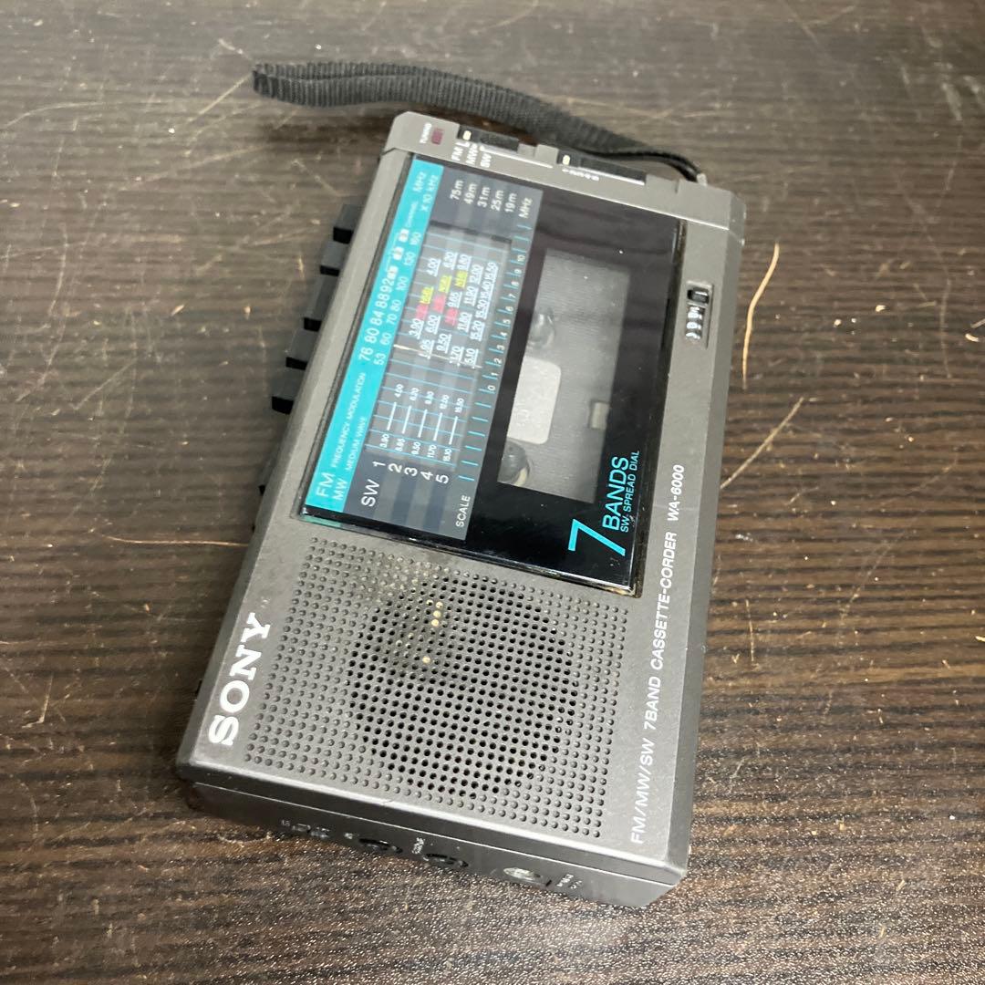 SONY WA-8600 7バンドラジオ・カセットコーダー