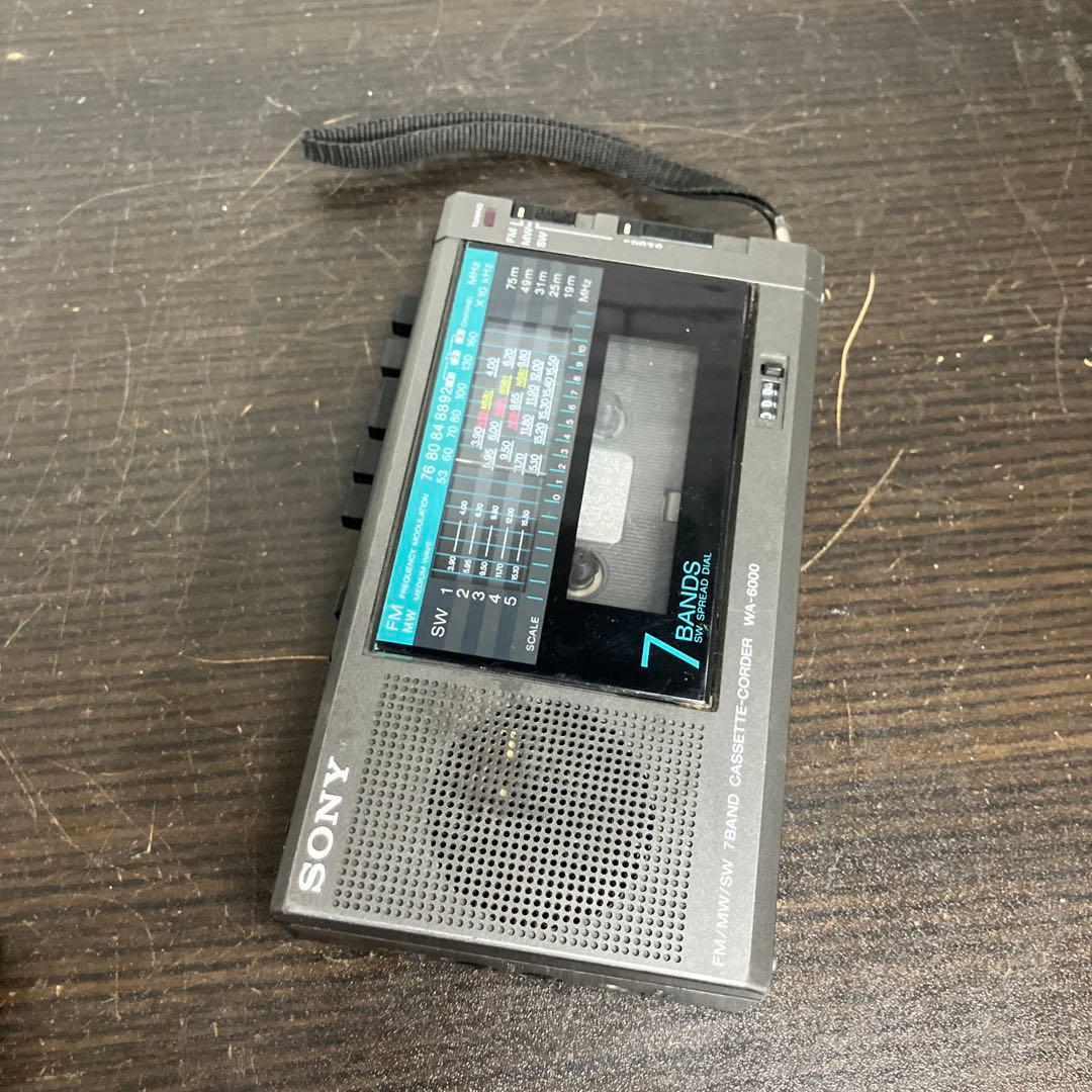 SONY WA-8600 7バンドラジオ・カセットコーダー