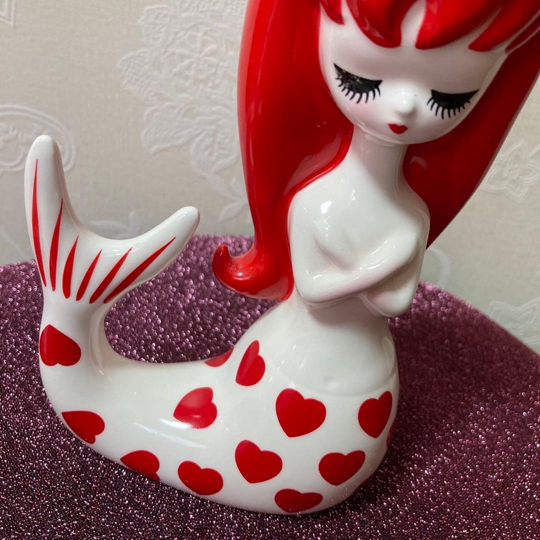 内藤ルネ マーメイド 陶器 人形 インテリア 置物