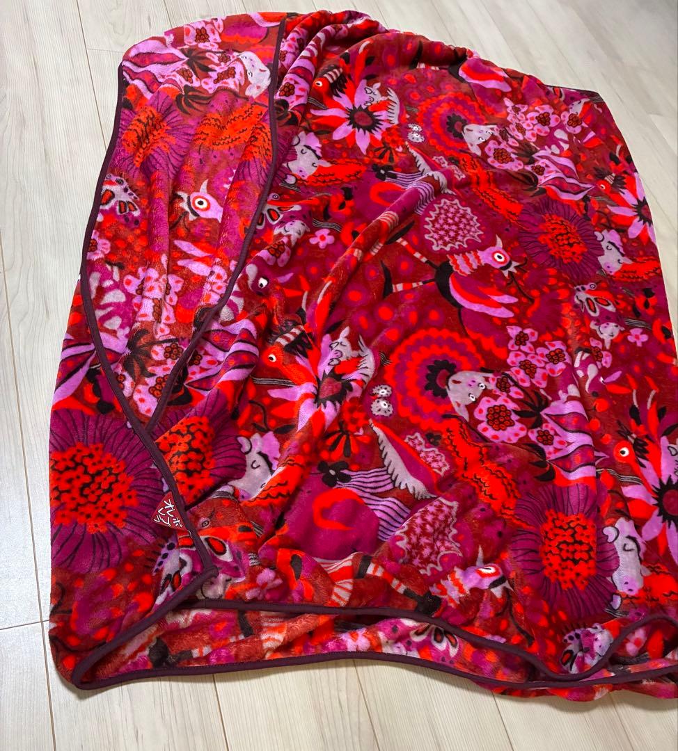 アルベロベロ　フリースブランケット　シングルサイズ　毛布