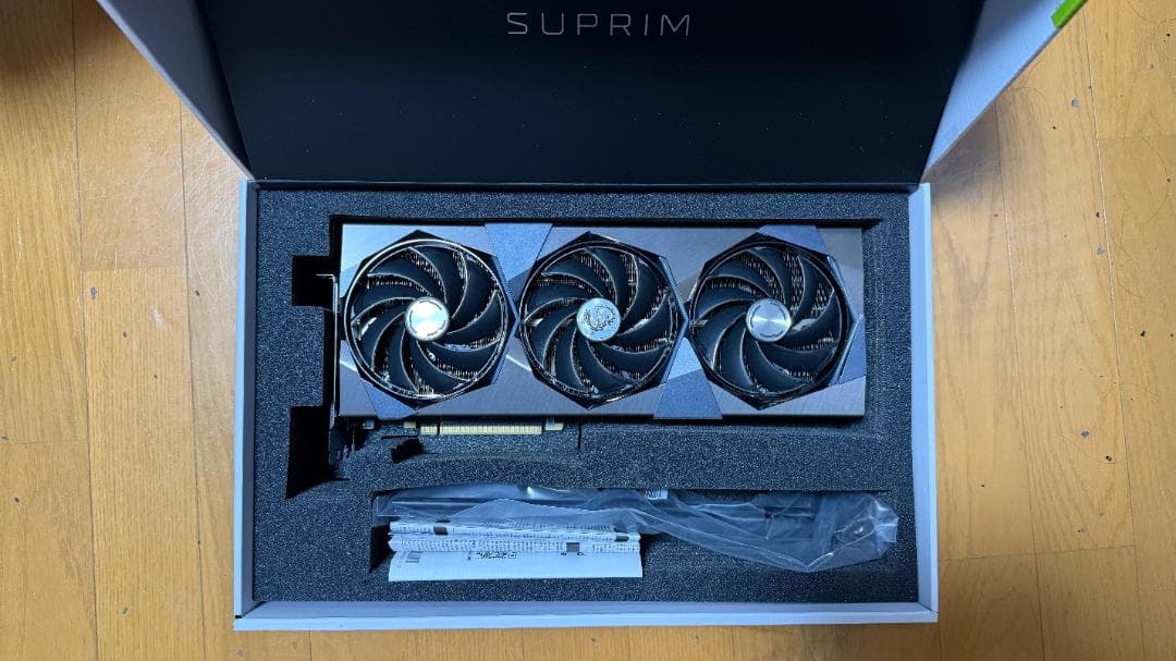 【ジャンク】MSI GeForce RTX 4070 Ti SUPRIM X