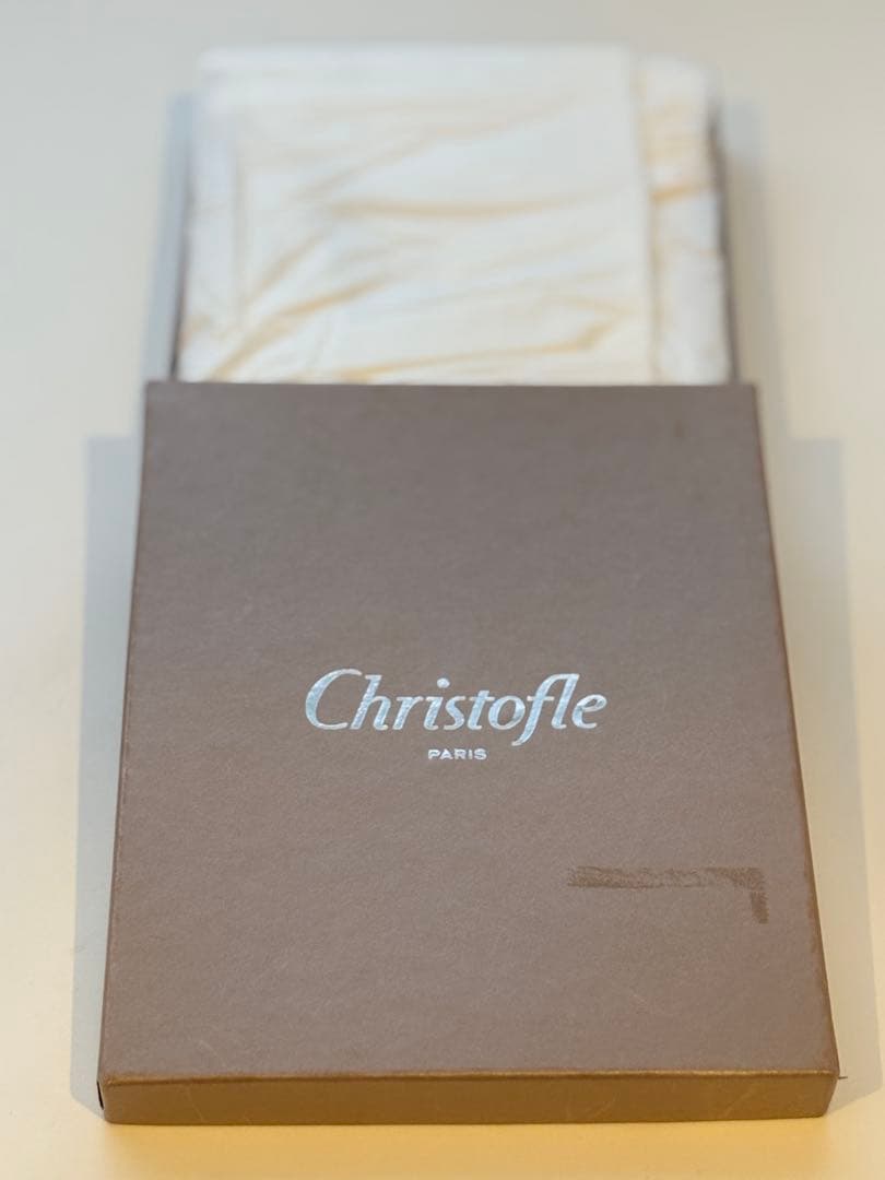【未使用品】CHRISTOFLE クリストフル フォトフレーム パール13×18