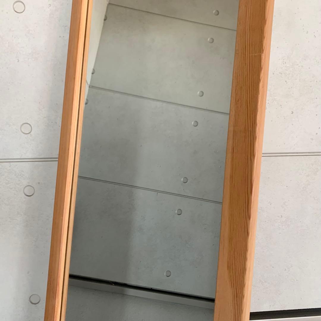 MUJI 無印良品 スタンドミラー 全身鏡 鏡