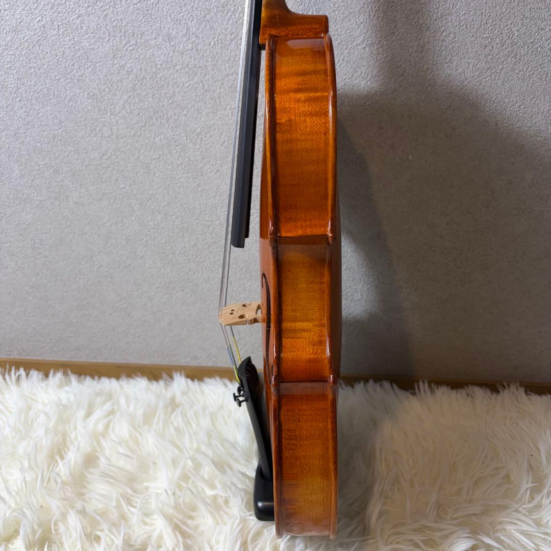 【極美品】K. SHIMORA NO.80 4/4 バイオリン ドイツ製 新品弓