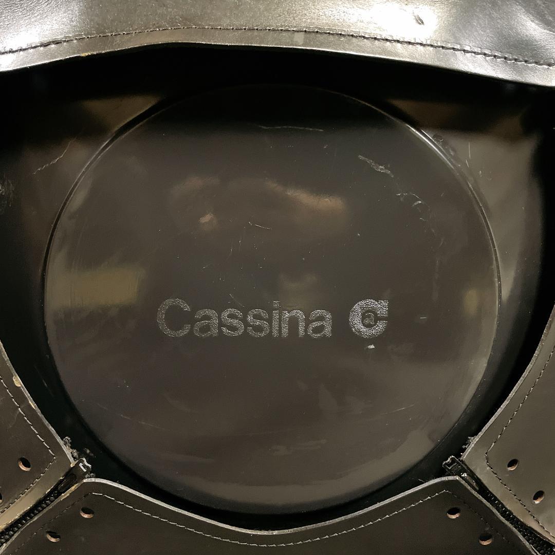 希少　名作　Cassina　カッシーナ 413 CAB　ブラック