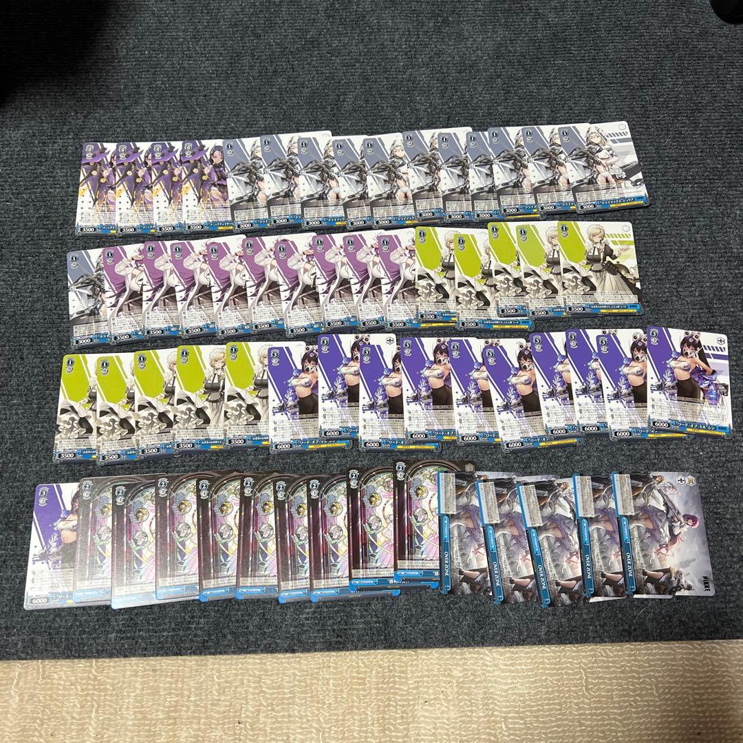 ヴァイスシュヴァルツ　NIKKE ノワール　ナガ　ユニ　spサイン　SR以下多数