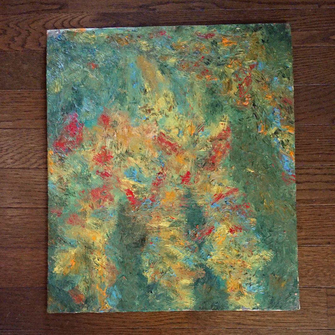 油彩画 『螢火』 F10