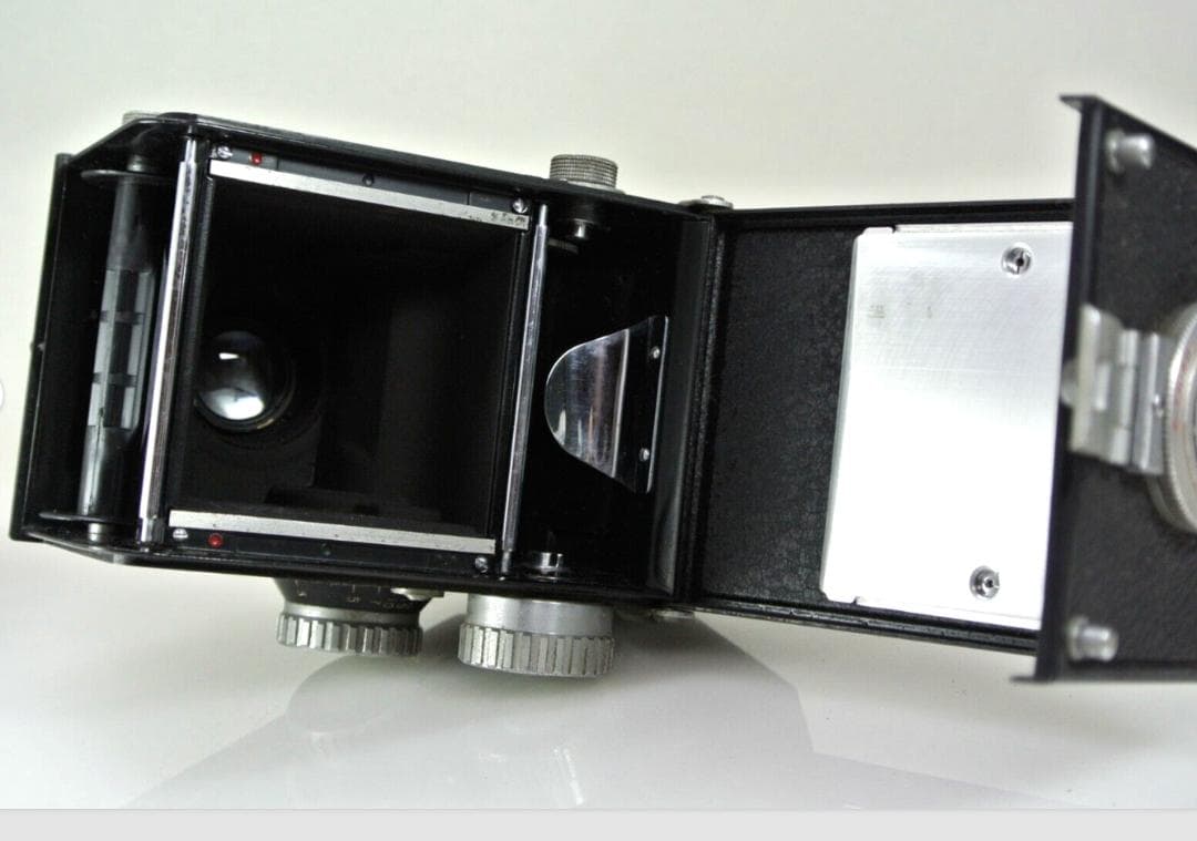 レア・ヴィンテージMANANFLEX 二眼レフカメラ1950年代F-1:3.5