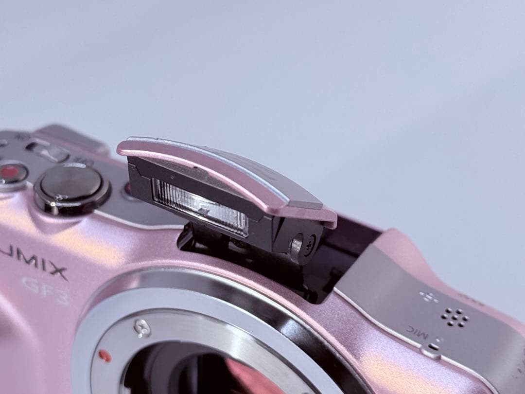 LUMIX DMC-GF3 ピンク 動作確認済 H-PS14042 定番レンズ付