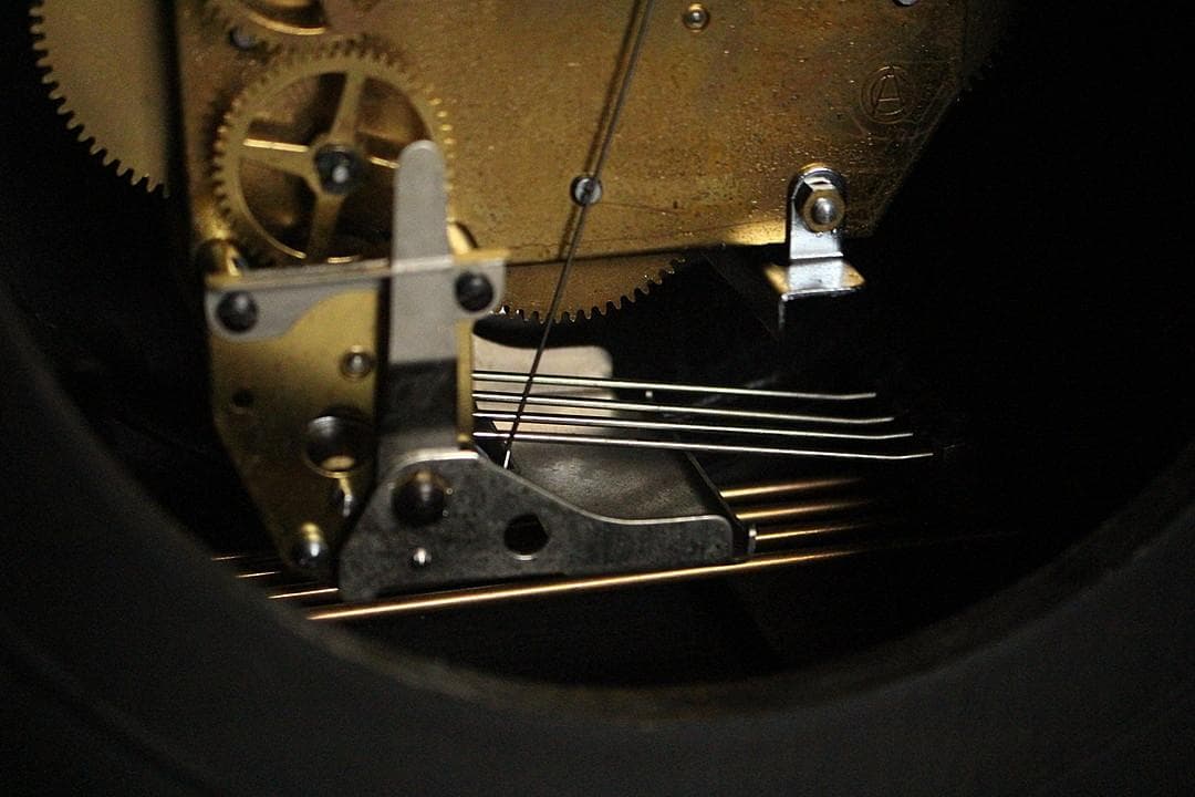 愛知時計製　 置き時計 7JEWELS 14DAY ウエストミンスター チャイム