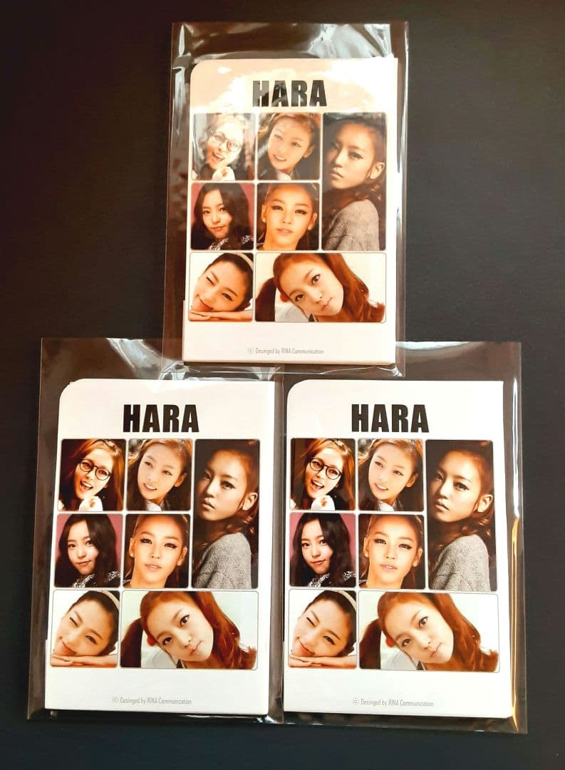 KARAハラ　カード　シール　グッズ