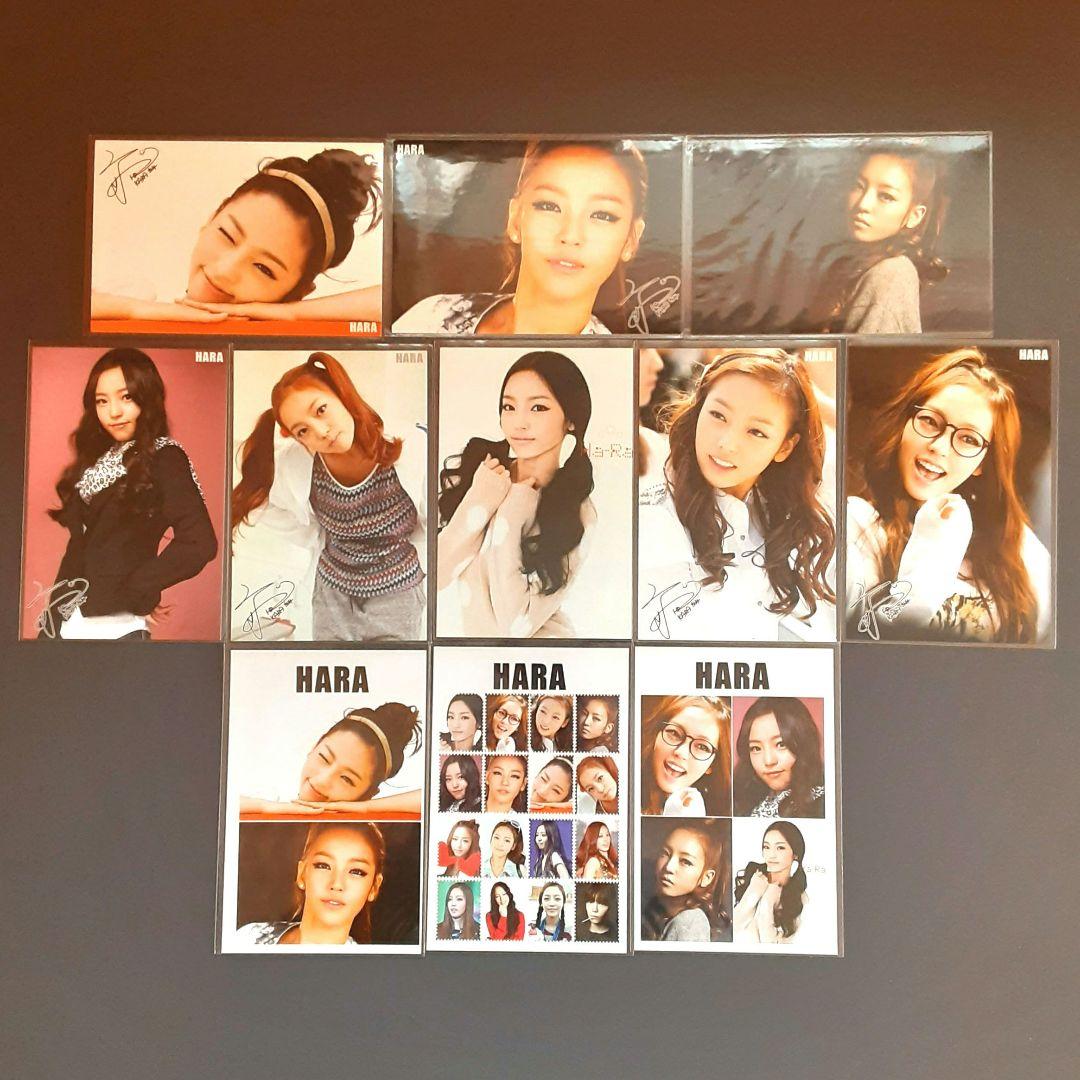 KARAハラ　カード　シール　グッズ