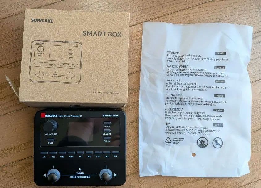 【新品同様】SONICAKE SMART BOX マルチエフェクター