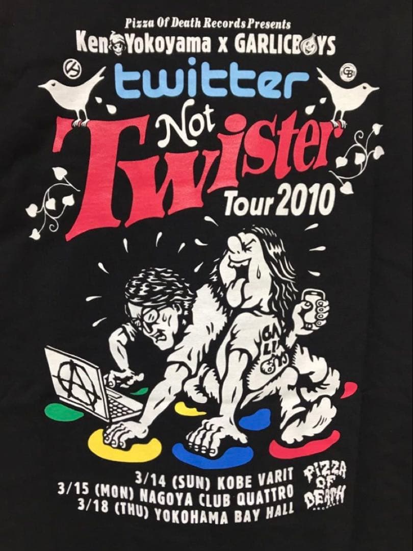 新品 KEN YOKOYAMA 横山 健『Twitter』ツアーTシャツS