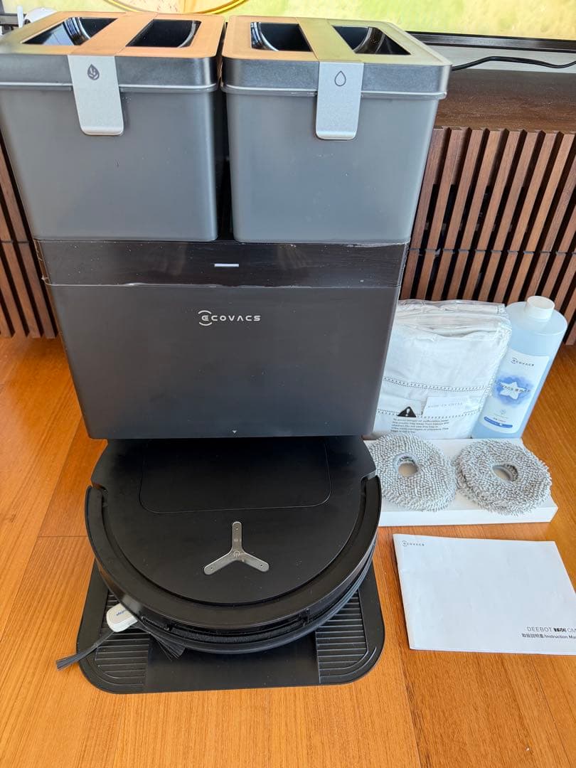 ECOVACS DEEBOT T50 OMNI/デュアルモップＢＫ　2か月使用
